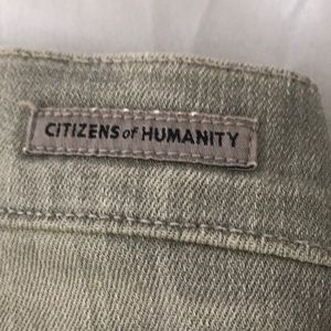 Citizen of Humanity gray washed skinny jeans